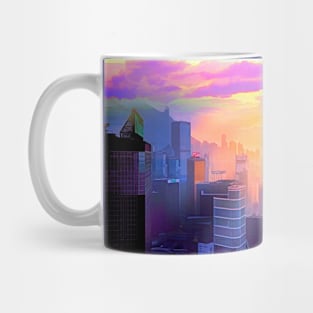 Pink City Mug